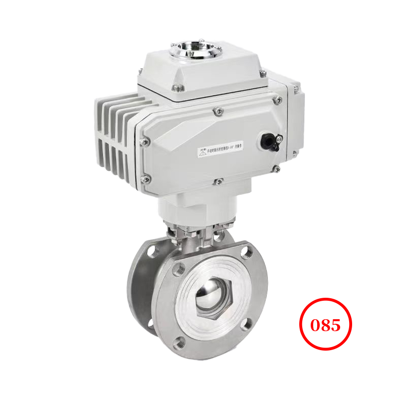 電動(dòng)對夾薄型球閥智能型 electronic wafer thin ball valve with smart actuators Q971F-16 380V