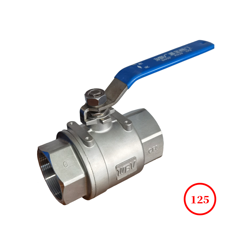 二片式德標(biāo)球閥G1螺紋 DIN 2PC ball valve Q11F-40/160 CF8M