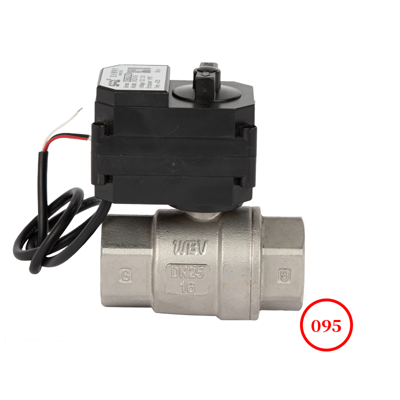 二片式電動(dòng)球閥G1螺紋 2PC electronic ball valve Q911F-16/40