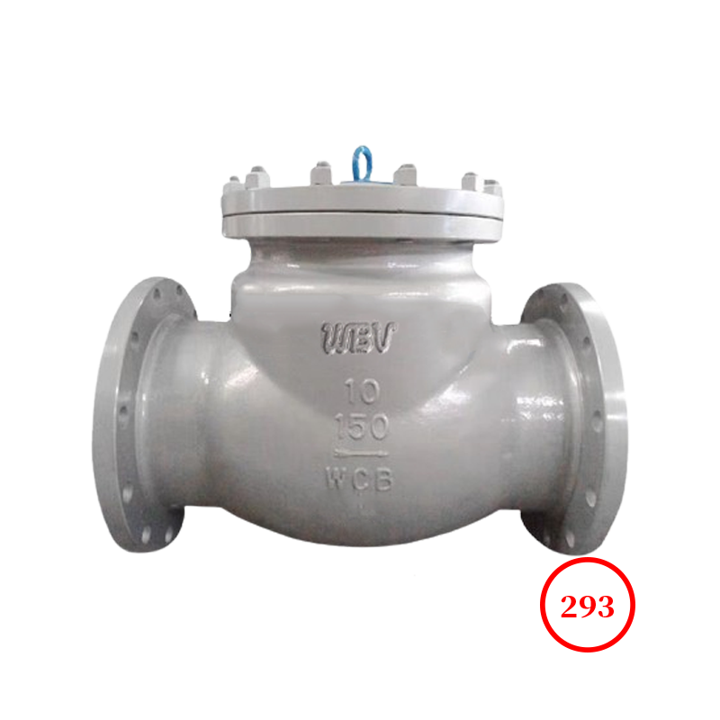 碳鋼美標(biāo)法蘭旋啟式止回閥 c.s ANSI flange swing check valve H44W-150LB